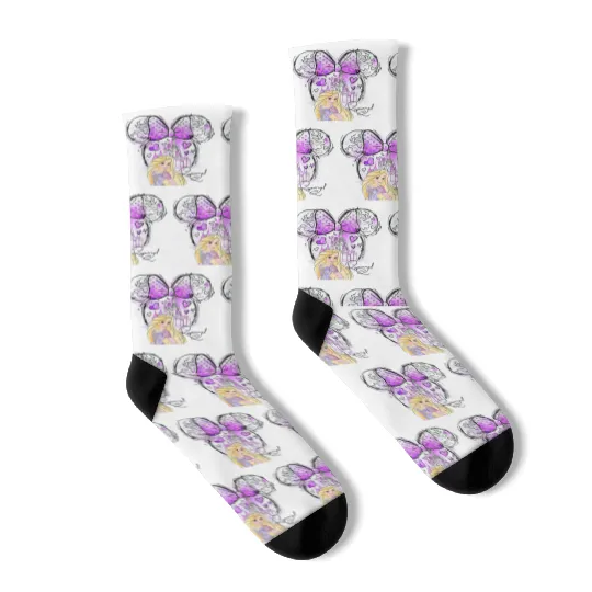 Princess Rapunzel Tank, Princess Socks, Rapunzel Tank, Disney Rapunzel Socks