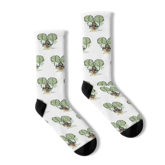 Princess Tiana Socks, Disney Tiana Princess Socks, Disney Princess Socks, Tiana Socks, Disney Girl Socks
