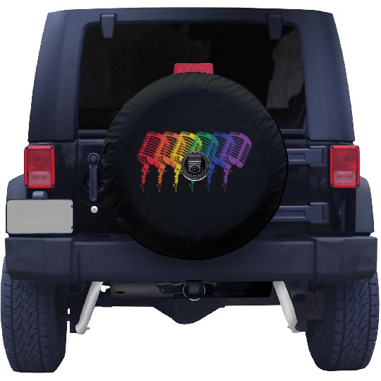 Multi-colored Mics Spare Tire Covers