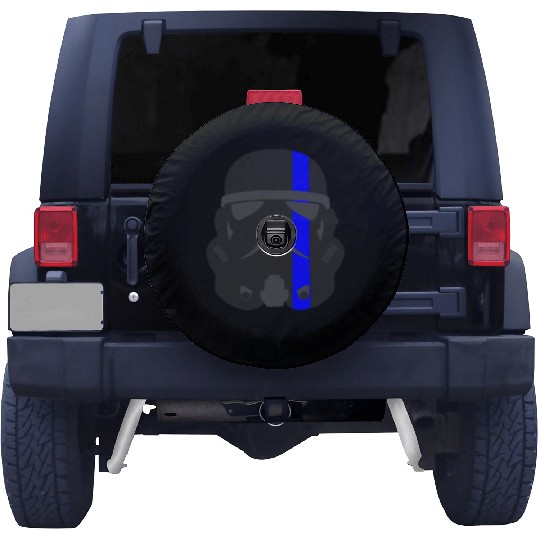 Thin Blue Line - Storm Trooper Spare Tire Covers