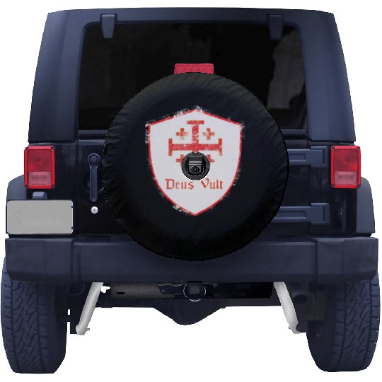 Deus Vult Spare Tire Covers