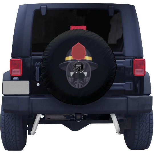 firefighter helmet Spare Tire Covers