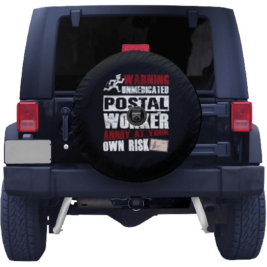 Unmedicated Postal Worker Spare Tire Covers
