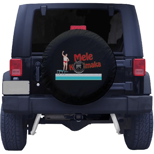 Christmas Vacation - Mele Kalikimaka Spare Tire Covers