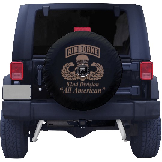 US Army 82nd Airborne Spare Tire Covers