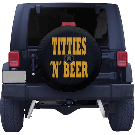 TITTIES N BEER Spare Tire Covers