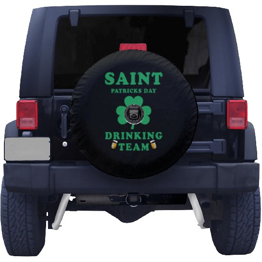 Saint Patricks Day Drinking Team Spare Tire Covers