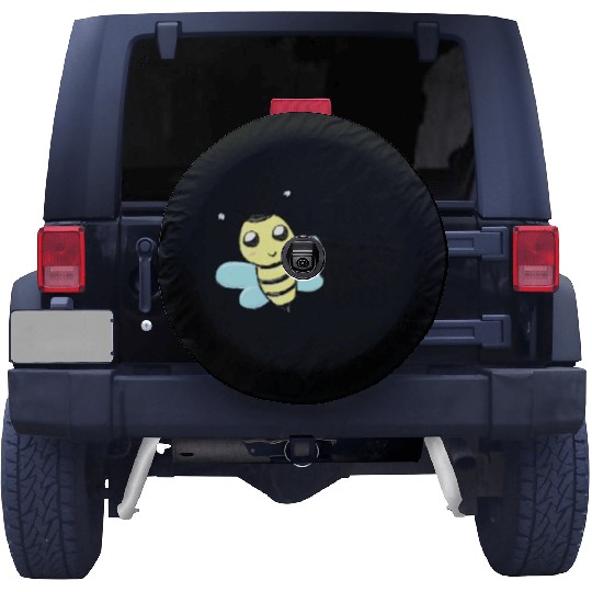 I just really like Bees Love Bee Beekeeper Spare Tire Covers