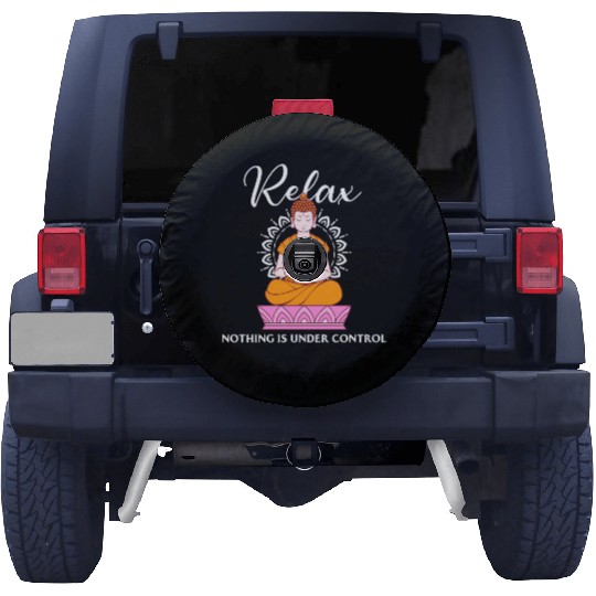 Buddha Quote india hindu shanti Buddhist Relax Spare Tire Covers