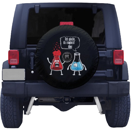 Overreacting Science Chemistry Spare Tire Covers