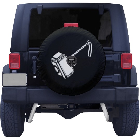 Hammer Thor myth fable god greek gift Spare Tire Covers