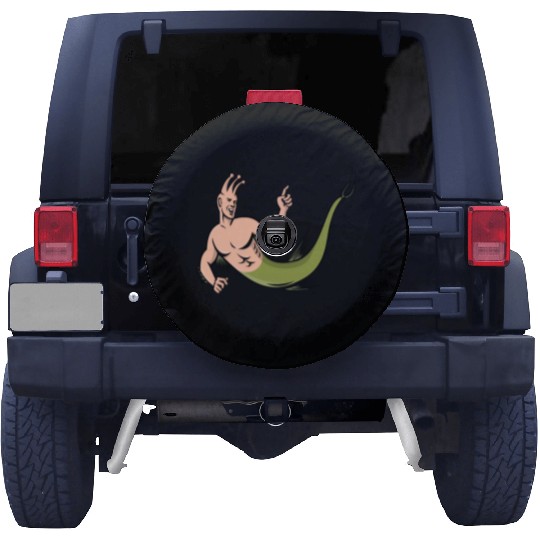 Sea Monkey Pointing Mascot Spare Tire Covers