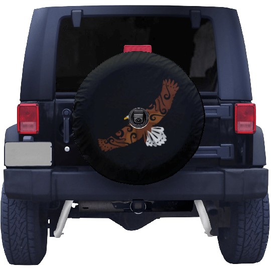 Maori Eagle Polynesian T Tattoo Gift Idea Spare Tire Covers