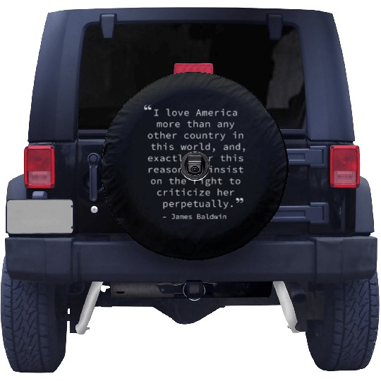 James Baldwin on America Spare Tire Covers