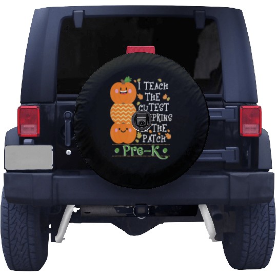 The Pumpkins In Patch Pre K Halloween Teacher Spare Tire Covers