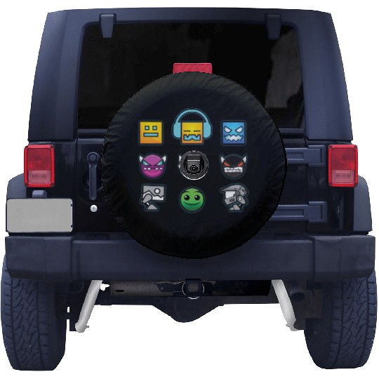 geometry dash insane Spare Tire Covers