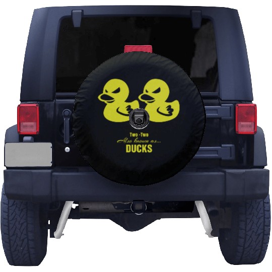 Poker - Yellow 2-2 "Ducks" Pocket Twos, Deuces Spare Tire Covers