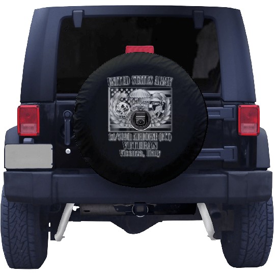 1 509th Airborne BCT Veteran Back Design Spare Tire Covers