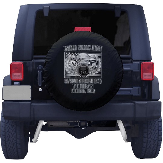 1 509th Airborne BCT Veteran Back Design Spare Tire Covers
