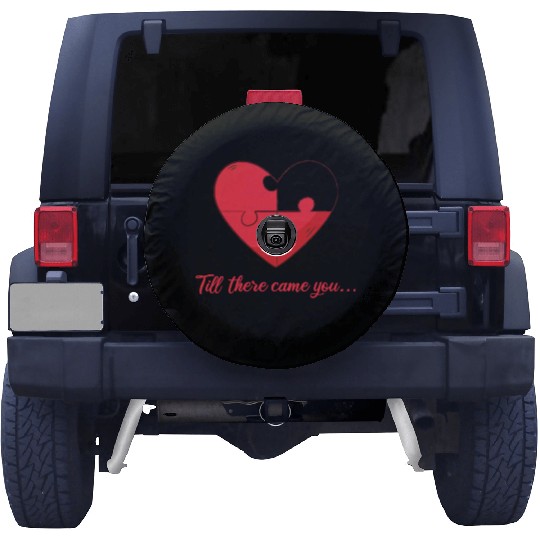 Till there came you Heart Love Engagement Spare Tire Covers