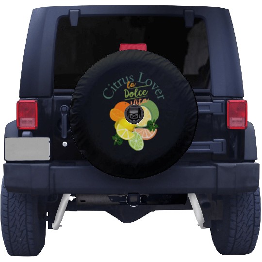 Citrus Lover la Dolce Vita Spare Tire Covers