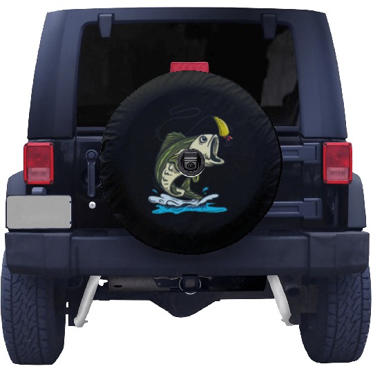 Animal Bass Fishing Spare Tire Covers