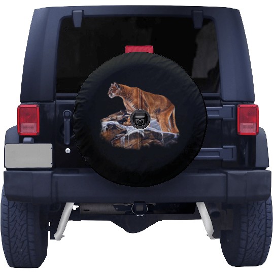 Mountain Lion Cougar Spare Tire Covers