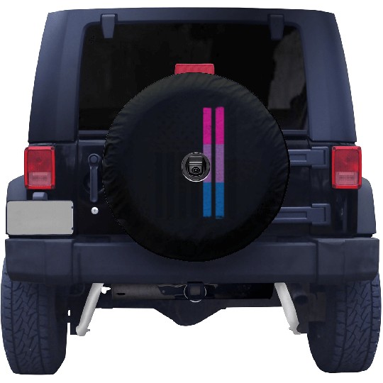 US Flag American LGBT Bisexual Funny Bi Pride Spare Tire Covers