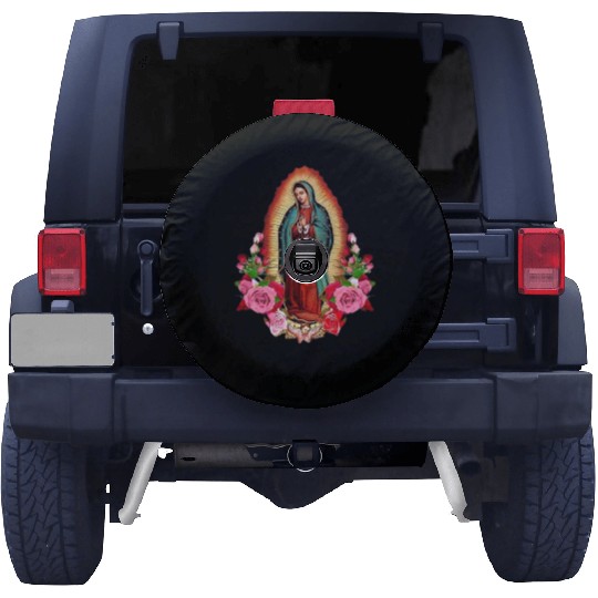 Our Lady of Guadalupe, Mexican Virgin Mary, Mexico Spare Tire Covers