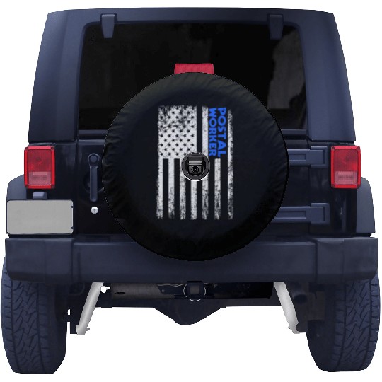 Postal Worker USA Spare Tire Covers