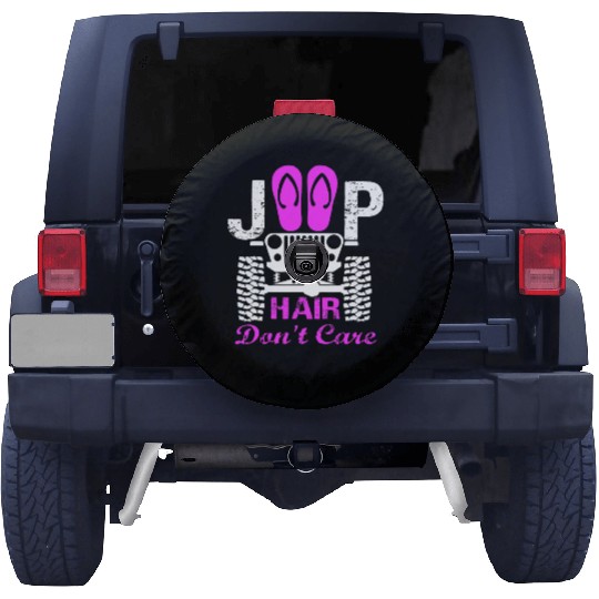 Jeep Hair Don't Care Spare Tire Covers