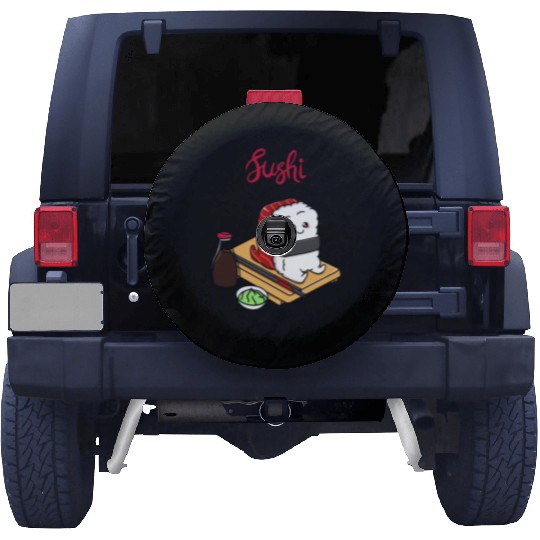 Happy Tuna Sushi Spare Tire Covers