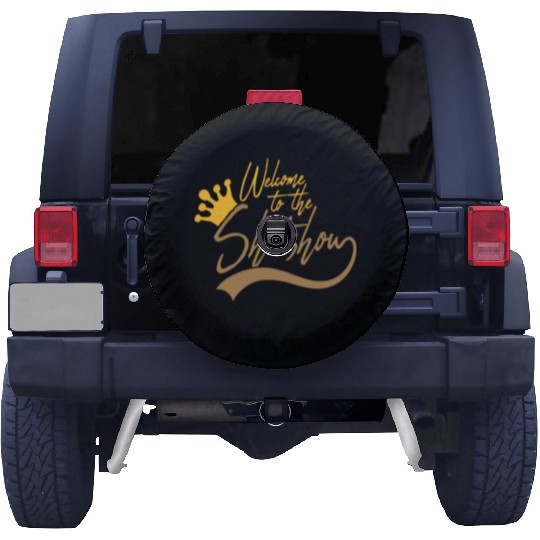 crown welcome shit Spare Tire Covers