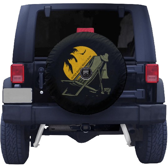 OBX Beach B OBX Army Green Vintage Spare Tire Covers