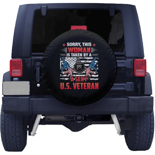 Sorry this woman is taken by a sexy us veteran Spare Tire Covers