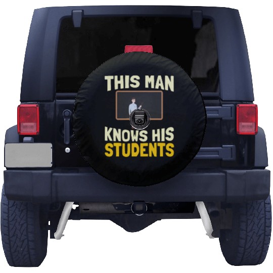 High School Teacher Professor Spare Tire Covers