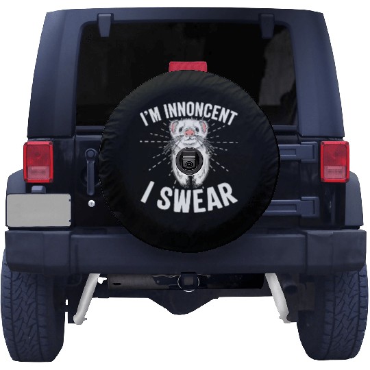 Ferret Keeper Animal Rights Pet Lovers Lifestyle Spare Tire Covers