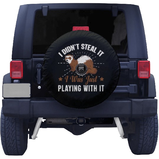 Ferret Make Me Happy Pet Owner Lifetsyle Gift Idea Spare Tire Covers