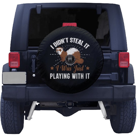 Ferret Make Me Happy Pet Owner Lifetsyle Gift Idea Spare Tire Covers