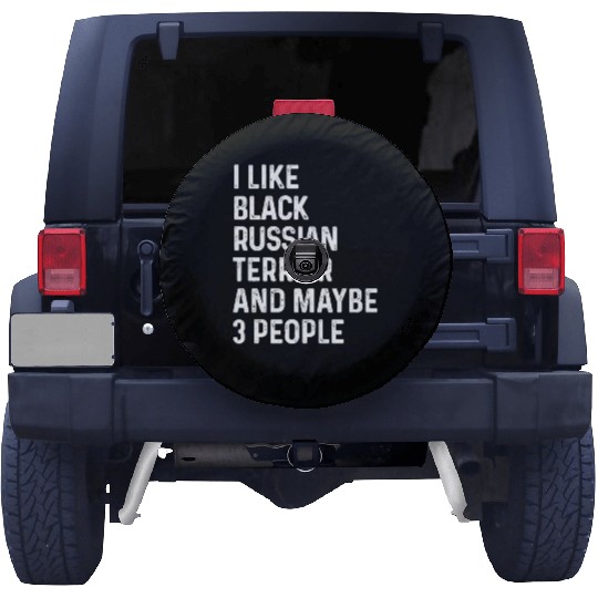 I Like Black Russian Terrier And Maybe 3 People Spare Tire Covers