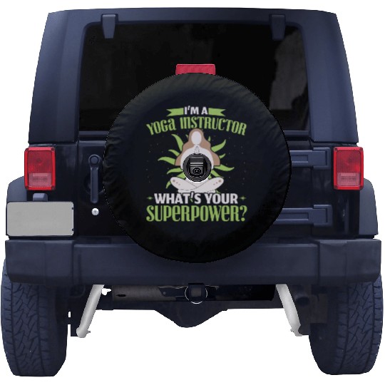 Yoga Girls Are Twisted Meditation Fitness Exercise Spare Tire Covers