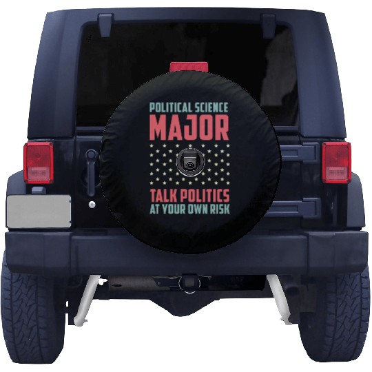 Talks Politics College Student Gift Spare Tire Covers