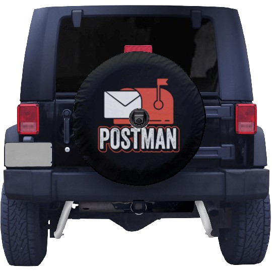 Postman Mail Courier Postal Worker Mailman Spare Tire Covers