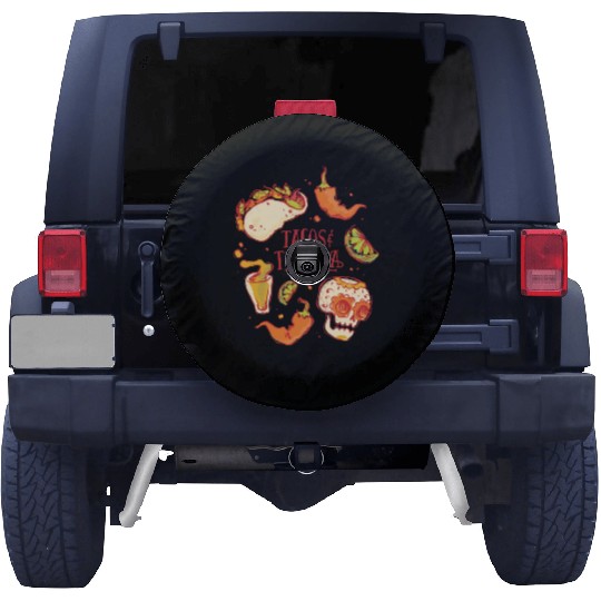 Tacos and Tequila Mexican Fiesta Tacos and Tequila Spare Tire Covers