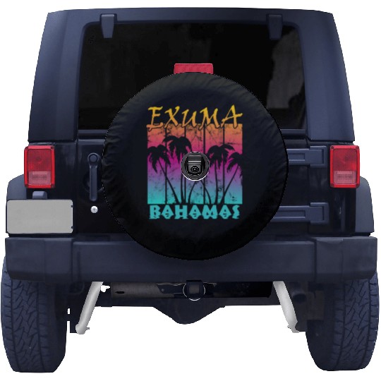Exuma Bahamas Spare Tire Covers