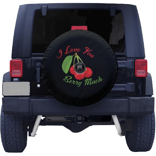 I Love You BERRY Much Spare Tire Covers