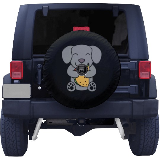 Weimaraner Taco Lover Spare Tire Covers