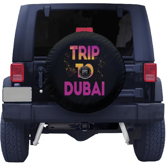 Trip To Dubai Spare Tire Covers