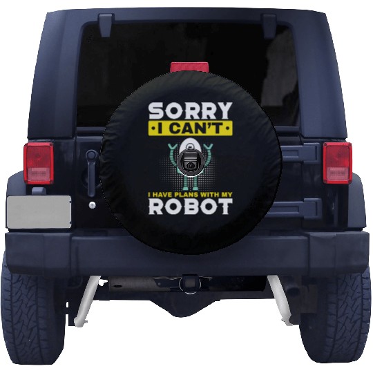 Robot Boys Girls Robotics Kids Robot Lover Spare Tire Covers