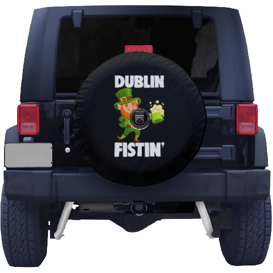 Dublin Fistin St. Patrick's Day Drinking Spare Tire Covers